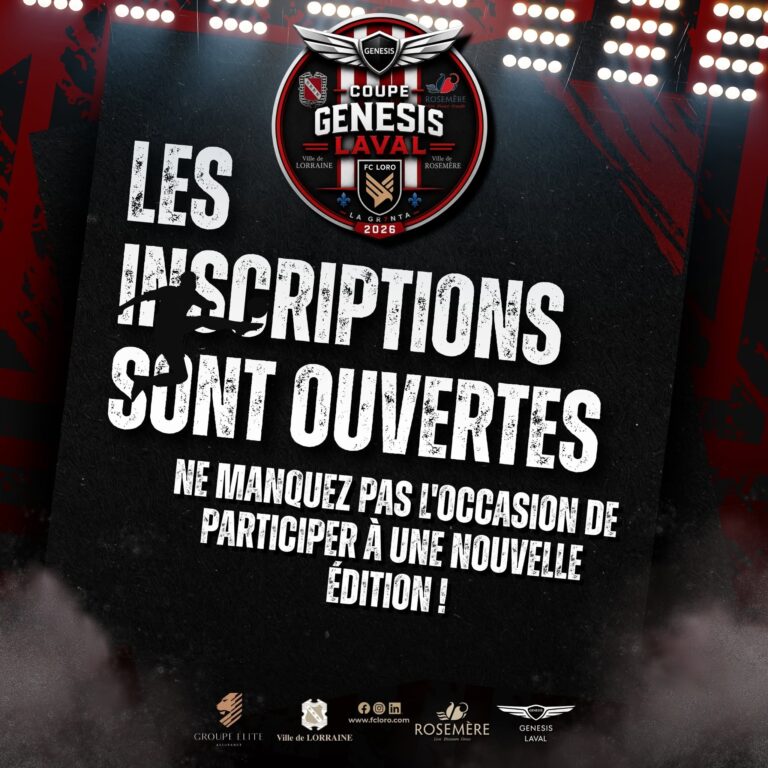 🔥 C’est officiel : les inscriptions sont ouvertes! 🔥