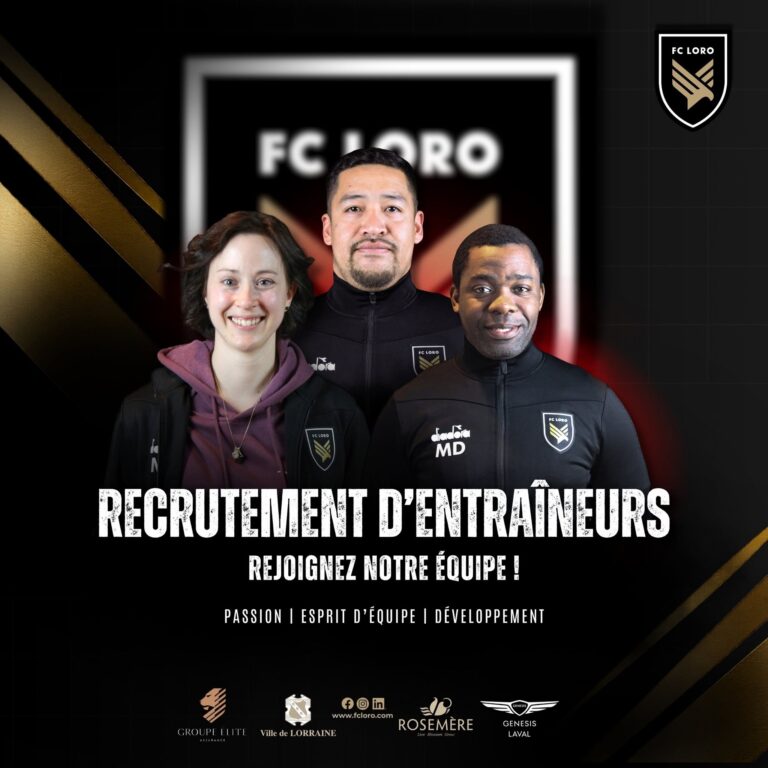 ⚽ Devenez un bâtisseur de notre relève sportive